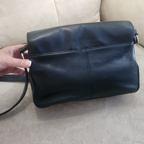 Preston & York Black Leather Crossbody Bag.Very Good Condition. - Picture 11 of 14